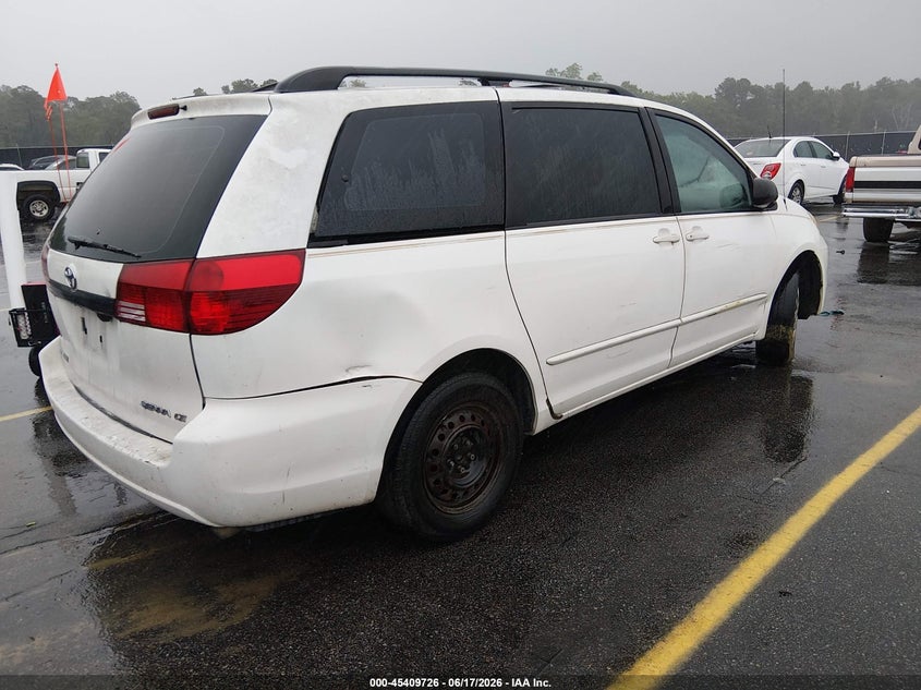 2005 Toyota Sienna VIN 5TDZA23C25S373194 IAAI salvage auction — NORMAL WEAR, Clear (North Carolina), sold $525 on 2026-07-29 (photo 4)