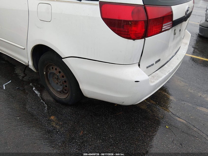 2005 Toyota Sienna VIN 5TDZA23C25S373194 IAAI salvage auction — NORMAL WEAR, Clear (North Carolina), sold $525 on 2026-07-29 (photo 6)