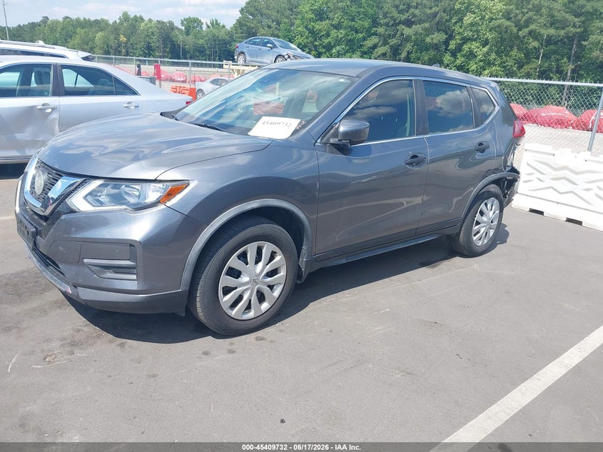 2020 Nissan Rogue VIN JN8AT2MT5LW017894 IAAI salvage auction — LEFT REAR, Salvage Title, sold $2,550 on 2026-07-29 (photo 2)