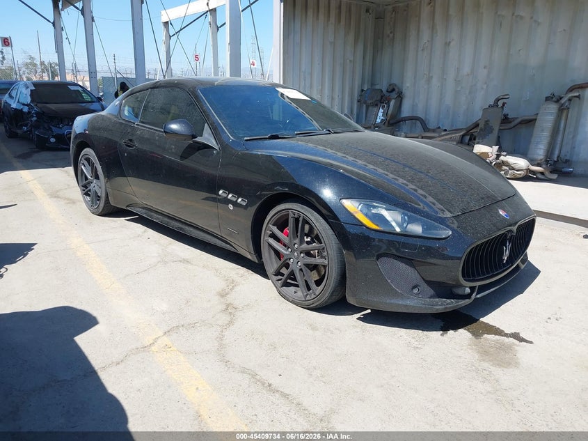 2015 Maserati Granturismo VIN ZAM45VLA3F0127544 IAAI salvage auction — FRONT END, Salvage (California), sold $16,525 on 2026-07-08 (photo 1)