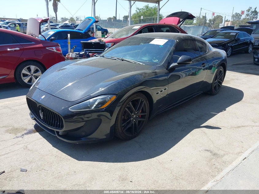 2015 Maserati Granturismo VIN ZAM45VLA3F0127544 IAAI salvage auction — FRONT END, Salvage (California), sold $16,525 on 2026-07-08 (photo 2)