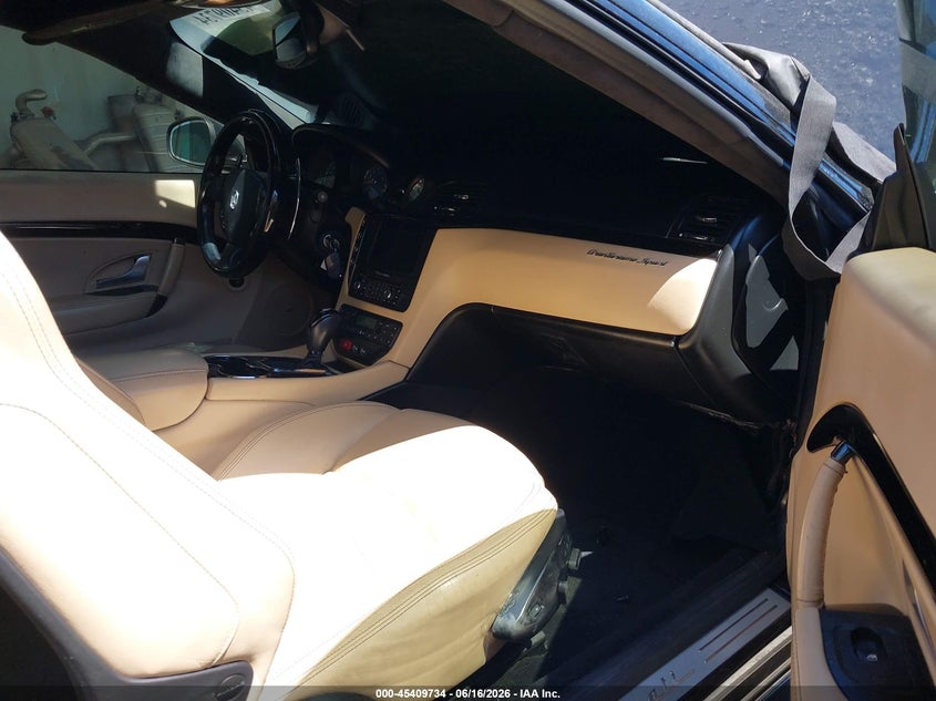 2015 Maserati Granturismo VIN ZAM45VLA3F0127544 IAAI salvage auction — FRONT END, Salvage (California), sold $16,525 on 2026-07-08 (photo 5)