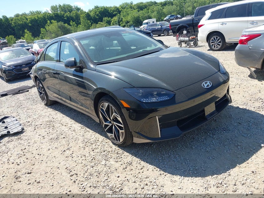 2024 Hyundai Ioniq 6 VIN KMHM54AC9RA063328 IAAI salvage auction — REAR END, Salvage (Ohio), sold $6,800 on 2026-07-23 (photo 1)