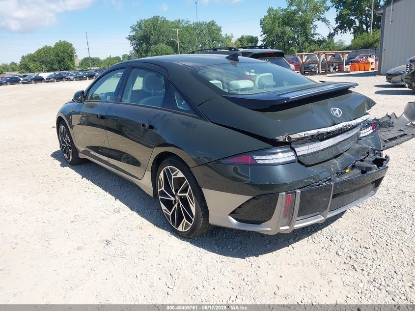 2024 Hyundai Ioniq 6 VIN KMHM54AC9RA063328 IAAI salvage auction — REAR END, Salvage (Ohio), sold $6,800 on 2026-07-23 (photo 3)