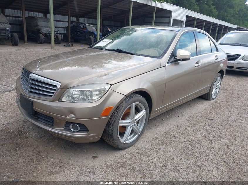 2008 Mercedes-benz C class VIN WDDGF81X78F059844 IAAI salvage auction — NORMAL WEAR, Clear (Colorado), sold $725 on 2026-07-22 (photo 2)