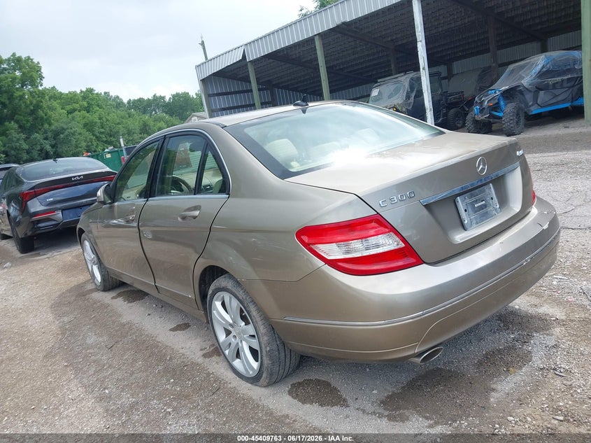 2008 Mercedes-benz C class VIN WDDGF81X78F059844 IAAI salvage auction — NORMAL WEAR, Clear (Colorado), sold $725 on 2026-07-22 (photo 3)
