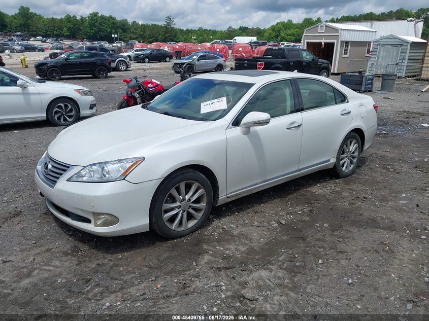 2010 Lexus Es 350 VIN JTHBK1EG7A2345898 IAAI salvage auction — RIGHT FRONT, Salvage (Georgia), sold $1,650 on 2026-08-01 (photo 2)