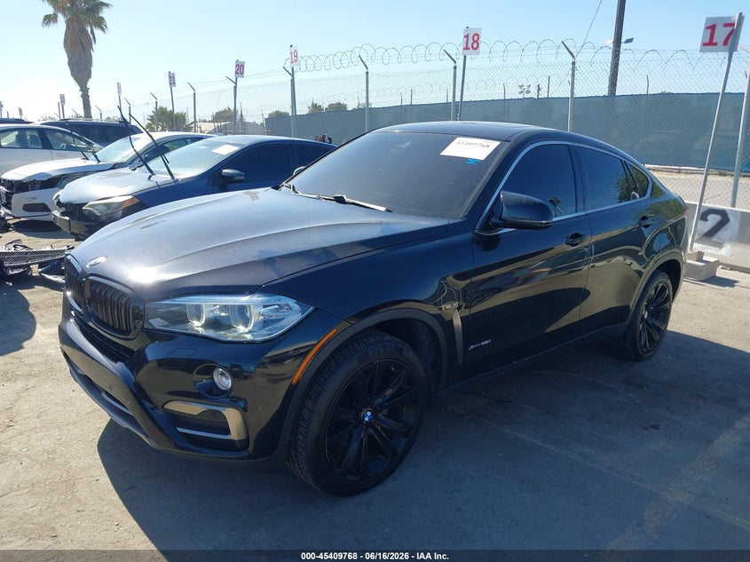 2017 BMW X6 VIN 5UXKU2C32H0X46961 IAAI salvage auction — NORMAL WEAR, Clear - Dealer Only (California), sold $4,725 on 2026-07-15 (photo 2)
