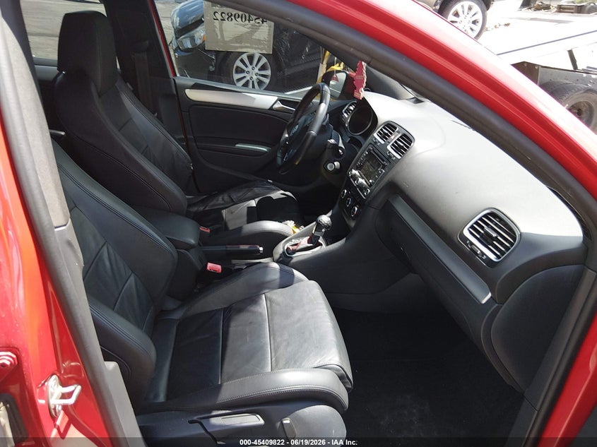 2013 Volkswagen Gti VIN WVWHD7AJ0DW123520 IAAI salvage auction — RIGHT FRONT, Salvage (Pennsylvania), sold $1,250 on 2026-07-21 (photo 5)