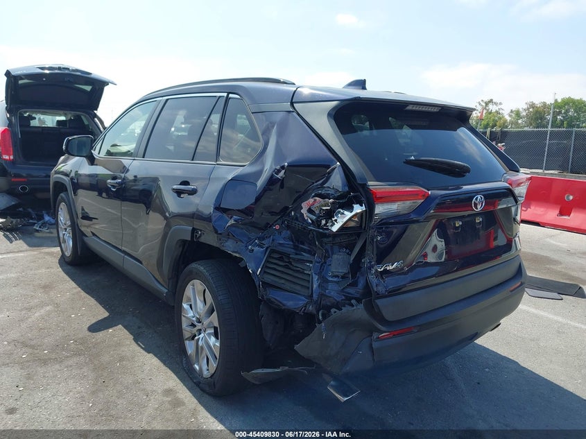 2019 Toyota Rav 4 VIN JTMC1RFV1KD027530 IAAI salvage auction — LEFT REAR, Salvage (California), sold $8,300 on 2026-07-09 (photo 3)