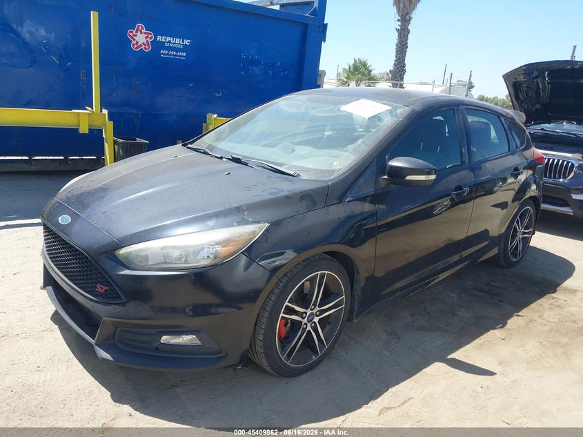 2016 Ford Focus st VIN 1FADP3L9XGL203257 IAAI salvage auction — NORMAL WEAR, Clear - Dealer Only (California), sold $1,800 on 2026-07-08 (photo 2)