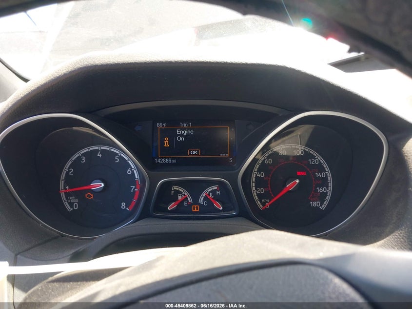 2016 Ford Focus st VIN 1FADP3L9XGL203257 IAAI salvage auction — NORMAL WEAR, Clear - Dealer Only (California), sold $1,800 on 2026-07-08 (photo 7)