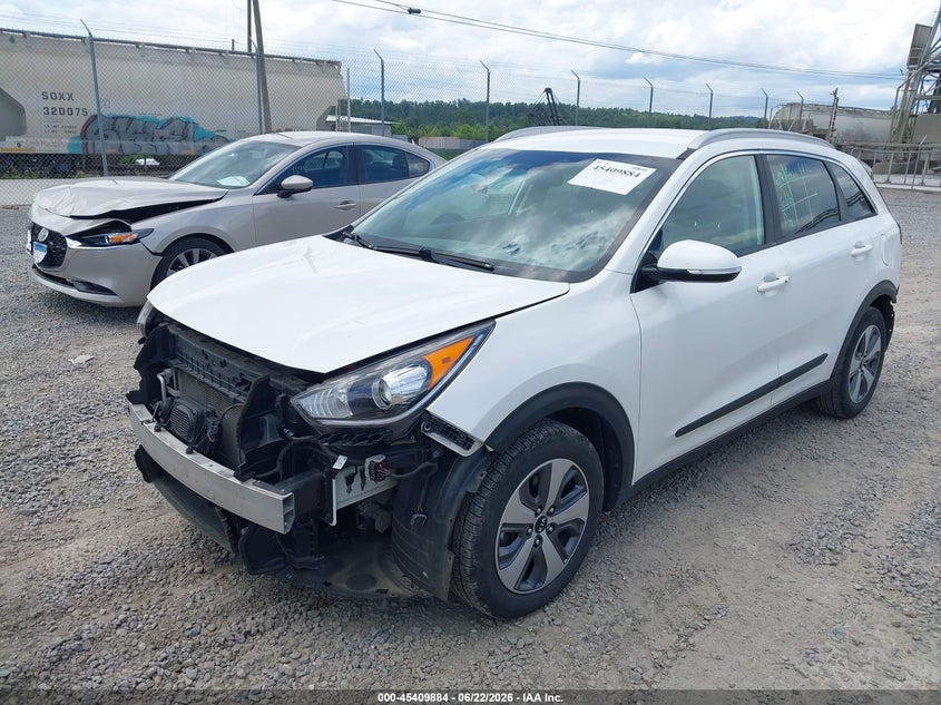 2019 Kia Niro VIN KNDCC3LC0K5342324 IAAI salvage auction — FRONT & REAR, Salvage (Idaho), sold $3,900 on 2026-07-10 (photo 2)