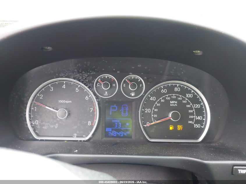 2009 Hyundai Elantra VIN KMHDC86E09U036654 IAAI salvage auction — FRONT END, Clear (Virginia), sold $250 on 2026-07-21 (photo 7)
