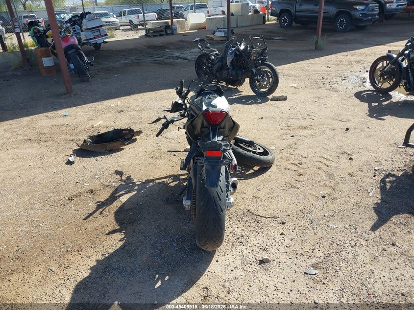 2023 Yamaha Mt VIN JYARM32Y3PA001403 IAAI salvage auction — ALL OVER, Salvage (Arizona), sold $1,150 on 2026-07-28 (photo 6)