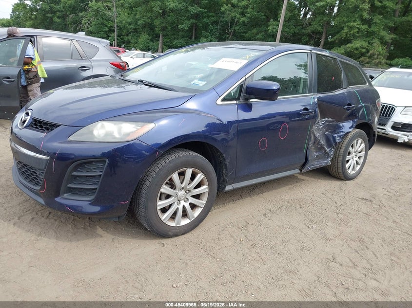 2011 Mazda Cx-7 VIN JM3ER2CM0B0374608 IAAI salvage auction — LEFT SIDE, Salvage - Greater Than 75% (Maryland), sold $650 on 2026-07-15 (photo 2)