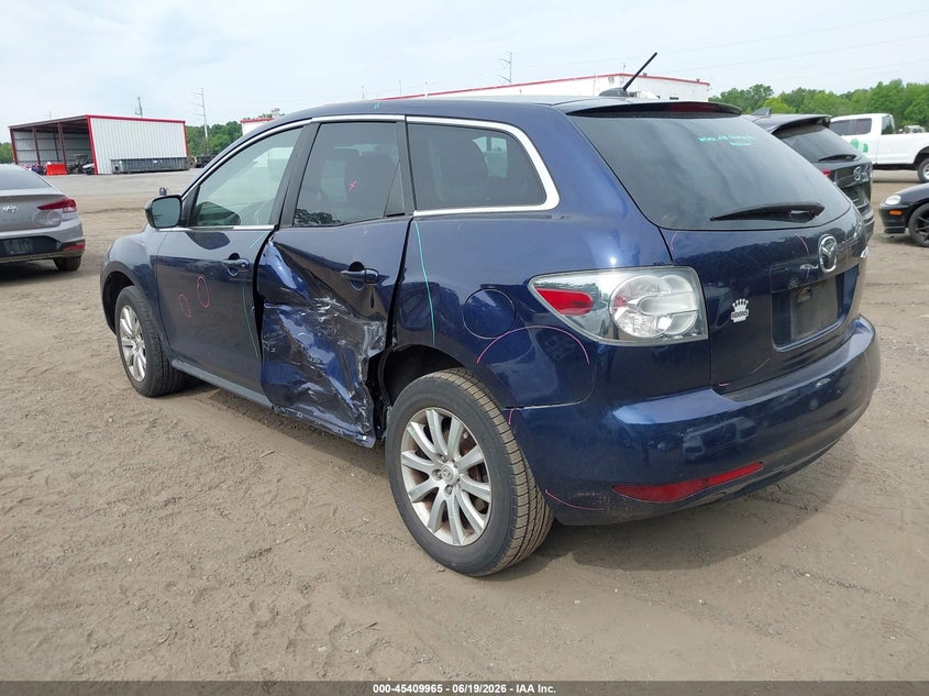 2011 Mazda Cx-7 VIN JM3ER2CM0B0374608 IAAI salvage auction — LEFT SIDE, Salvage - Greater Than 75% (Maryland), sold $650 on 2026-07-15 (photo 3)