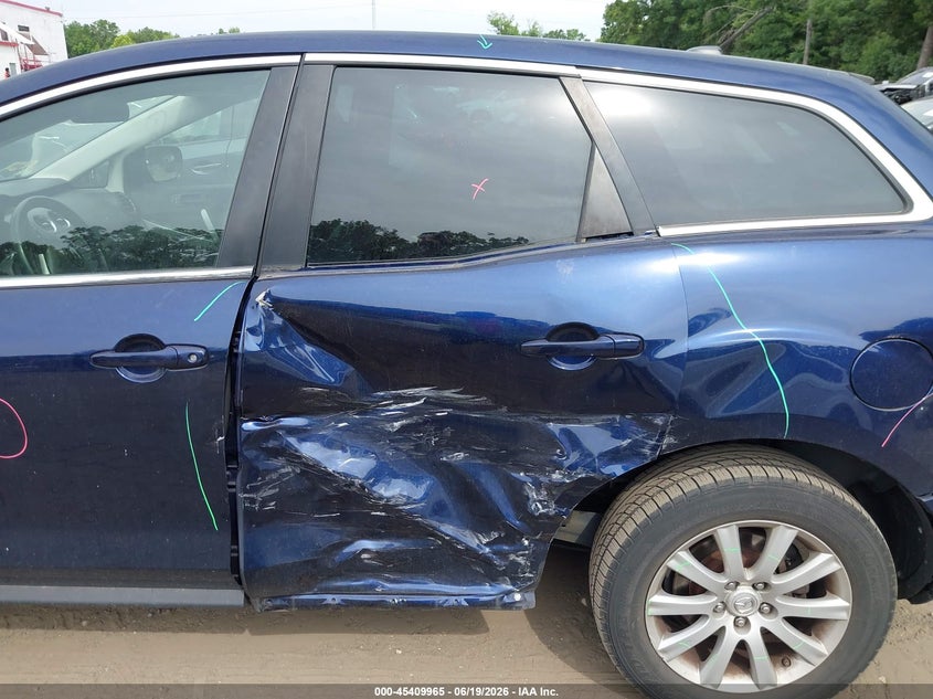 2011 Mazda Cx-7 VIN JM3ER2CM0B0374608 IAAI salvage auction — LEFT SIDE, Salvage - Greater Than 75% (Maryland), sold $650 on 2026-07-15 (photo 6)