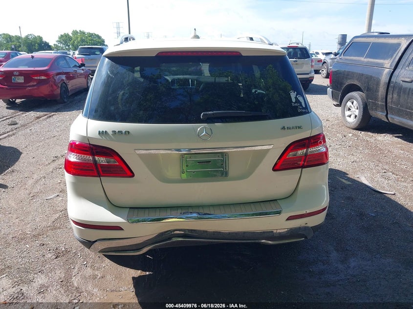 2012 Mercedes-benz M-klasse VIN 4JGDA5HB6CA023181 IAAI salvage auction — REAR END, Clear (Indiana), sold $3,700 on 2026-07-10 (photo 6)