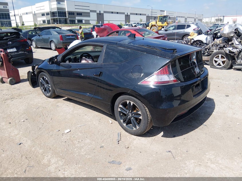 2014 Honda Cr-z VIN JHMZF1D67ES002512 IAAI salvage auction — FRONT END, Salvage (Texas), sold $25 on 2026-07-28 (photo 3)