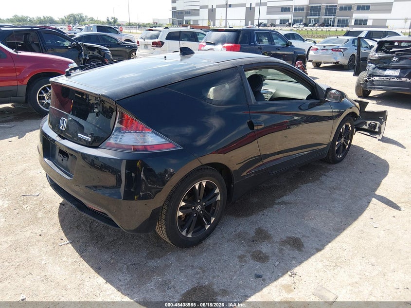 2014 Honda Cr-z VIN JHMZF1D67ES002512 IAAI salvage auction — FRONT END, Salvage (Texas), sold $25 on 2026-07-28 (photo 4)