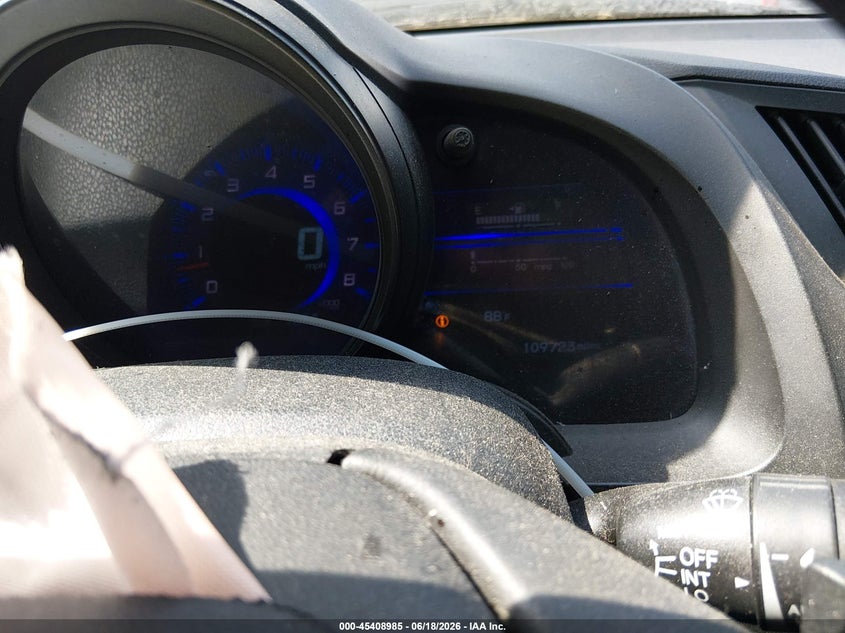 2014 Honda Cr-z VIN JHMZF1D67ES002512 IAAI salvage auction — FRONT END, Salvage (Texas), sold $25 on 2026-07-28 (photo 7)