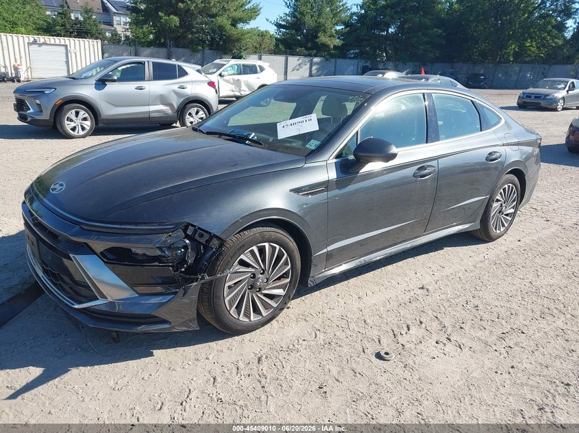 2025 Hyundai Sonata VIN KMHL54JJ1SA126955 IAAI salvage auction — LEFT FRONT, Salvage Title, sold $15,200 on 2026-07-17 (photo 2)