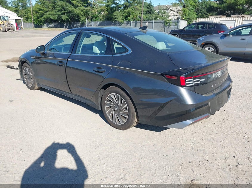 2025 Hyundai Sonata VIN KMHL54JJ1SA126955 IAAI salvage auction — LEFT FRONT, Salvage Title, sold $15,200 on 2026-07-17 (photo 3)