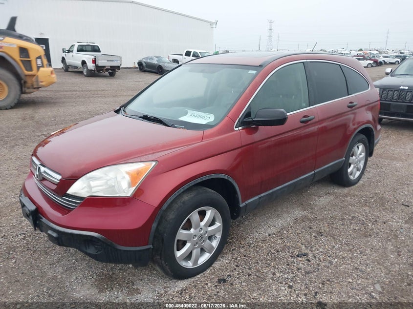 2007 Honda Cr-v VIN JHLRE48537C072774 IAAI salvage auction — NORMAL WEAR, Clear (Illinois), sold $975 on 2026-07-22 (photo 2)
