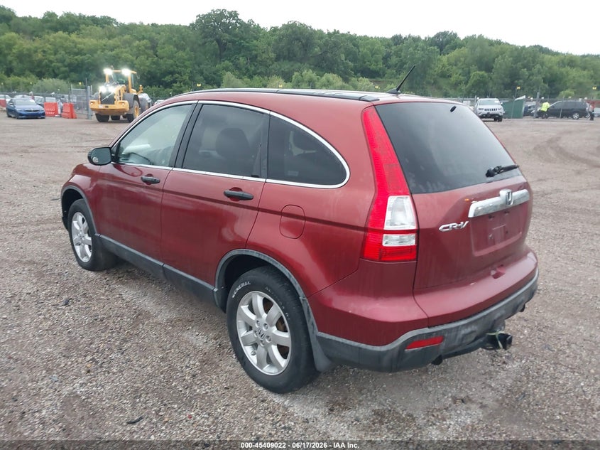 2007 Honda Cr-v VIN JHLRE48537C072774 IAAI salvage auction — NORMAL WEAR, Clear (Illinois), sold $975 on 2026-07-22 (photo 3)