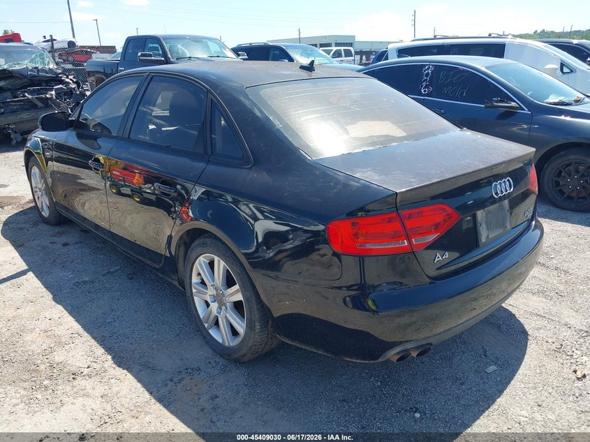 2010 Audi A4 VIN WAUBFAFL6AN033455 IAAI salvage auction — NORMAL WEAR, Clear - Public Restricted (Oklahoma), sold $375 on 2026-07-14 (photo 3)
