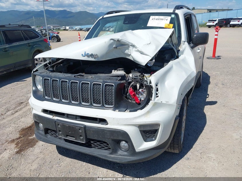 2022 Jeep Renegade VIN ZACNJDB13NPN52204 IAAI salvage auction — LEFT FRONT, Salvage (Montana), sold $25 on 2026-08-08 (photo 6)