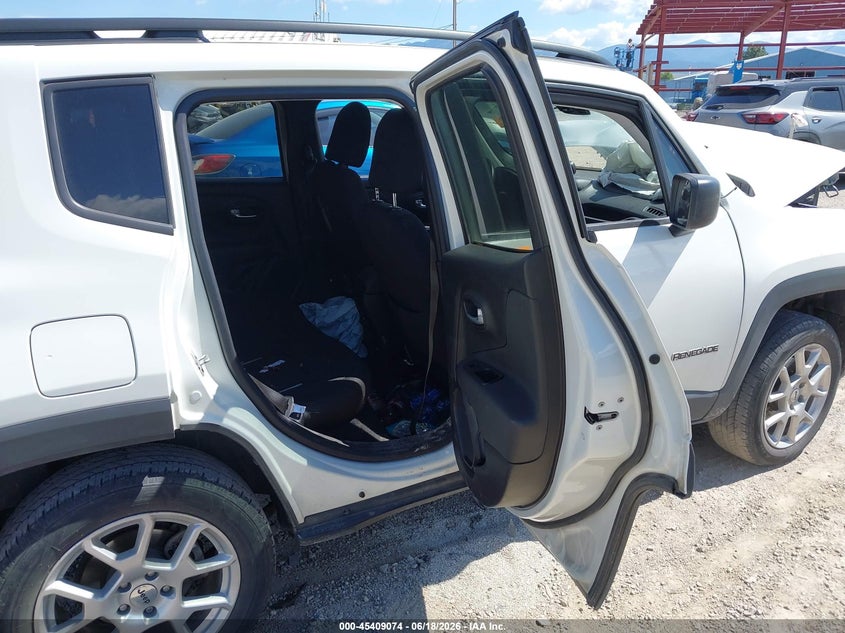 2022 Jeep Renegade VIN ZACNJDB13NPN52204 IAAI salvage auction — LEFT FRONT, Salvage (Montana), sold $25 on 2026-08-08 (photo 8)
