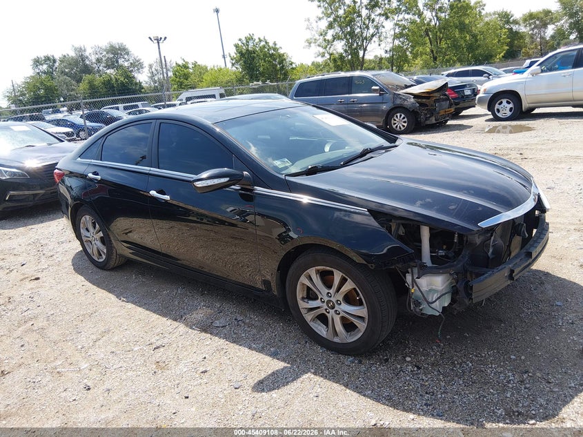 2011 Hyundai Sonata VIN 5NPEC4AC7BH161173 IAAI salvage auction — FRONT END, Salvage (Illinois), sold $25 on 2026-07-28 (photo 1)