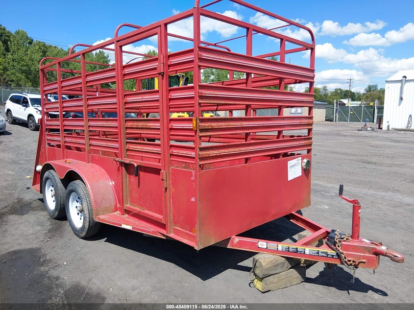 2006 Carry on 12' trailer VIN 4YMLT1229BV030500 IAAI salvage auction — REAR END, Salvage (Pennsylvania), sold $700 on 2026-07-07 (photo 1)