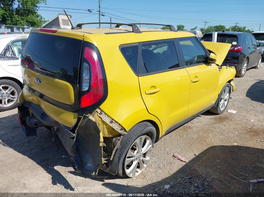 2015 Kia Soul VIN KNDJP3A51F7207573 IAAI salvage auction — FRONT & REAR, Clear (Tennessee), sold $475 on 2026-07-30 (photo 4)