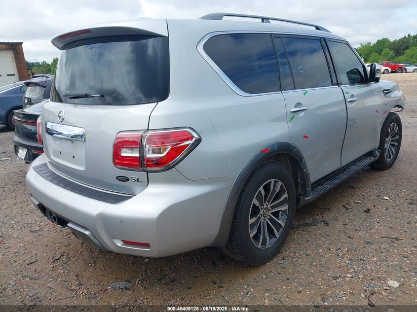 2020 Nissan Armada VIN JN8AY2ND0LX015862 IAAI salvage auction — FRONT END, Salvage (North Carolina), sold $4,900 on 2026-07-27 (photo 4)
