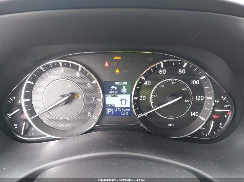 2020 Nissan Armada VIN JN8AY2ND0LX015862 IAAI salvage auction — FRONT END, Salvage (North Carolina), sold $4,900 on 2026-07-27 (photo 7)