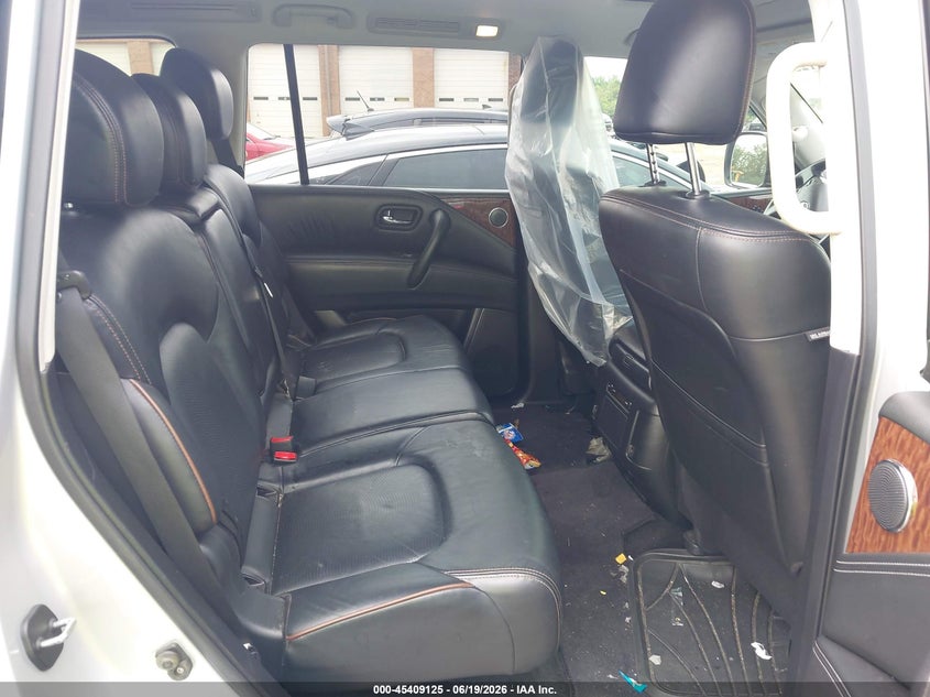 2020 Nissan Armada VIN JN8AY2ND0LX015862 IAAI salvage auction — FRONT END, Salvage (North Carolina), sold $4,900 on 2026-07-27 (photo 8)