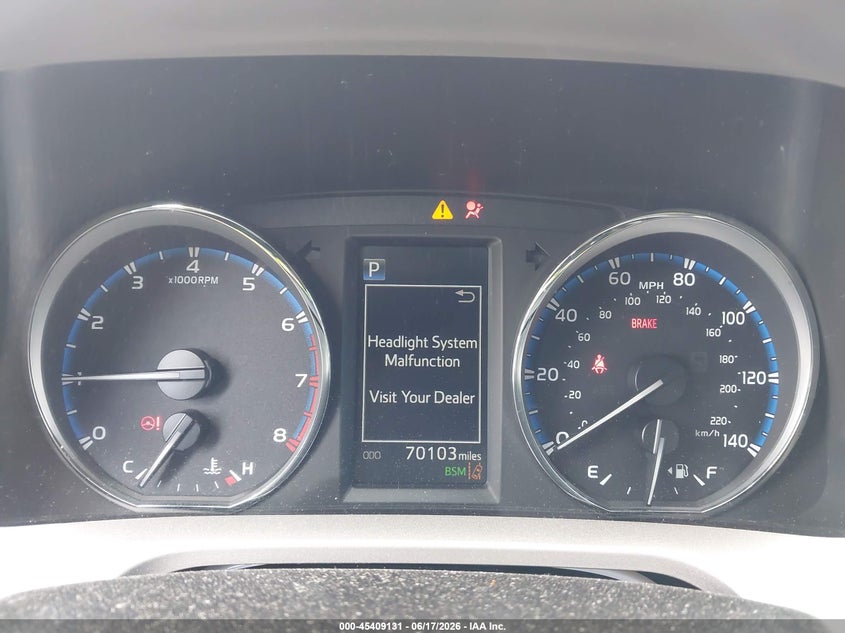 2018 Toyota VIN JTMDFREV0JJ190919 IAAI salvage auction — FRONT END, Salvage Title, sold $5,700 on 2026-07-25 (photo 7)