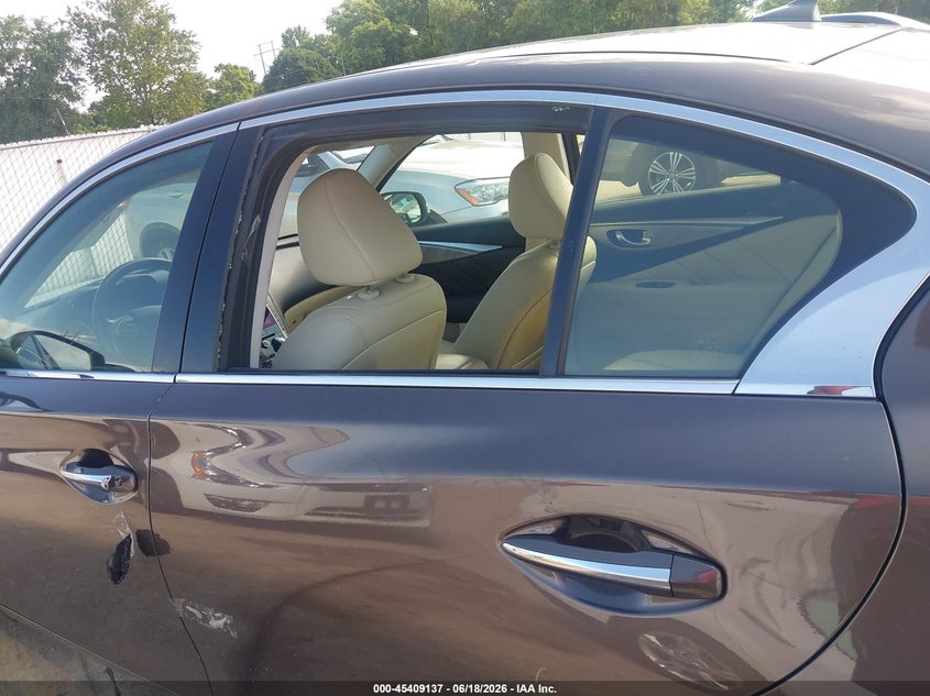 2015 Infiniti Q50 VIN JN1BV7AR6FM397153 IAAI salvage auction — NORMAL WEAR, Clear (Missouri), sold $525 on 2026-07-28 (photo 6)