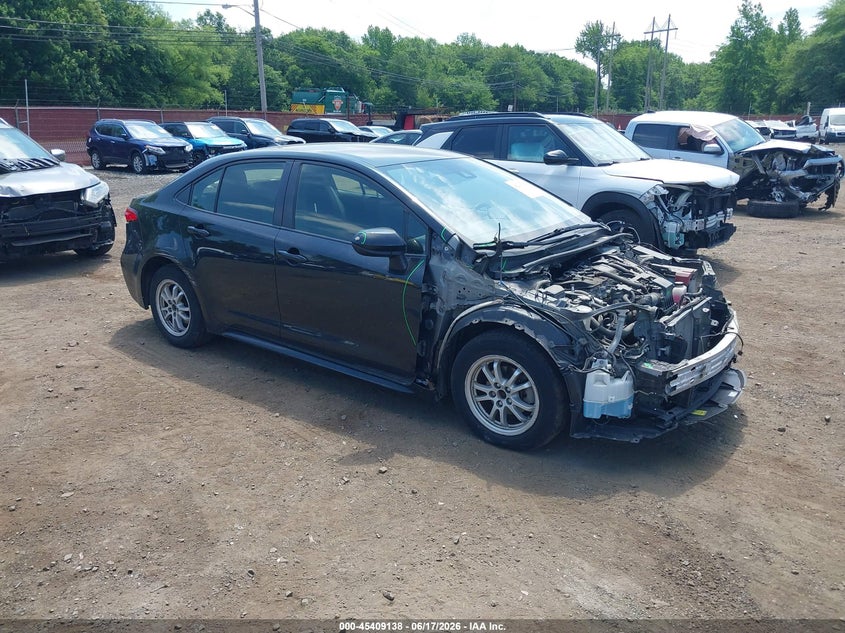 2021 Toyota Corolla VIN JTDEAMDE2MJ032108 IAAI salvage auction — FRONT END, Salvage (Idaho), sold $4,500 on 2026-07-15 (photo 1)