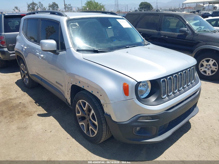 2015 Jeep Renegade VIN ZACCJABTXFPB34833 IAAI salvage auction — RIGHT FRONT, Clear - Dealer Only (California), sold $2,850 on 2026-07-29 (photo 1)
