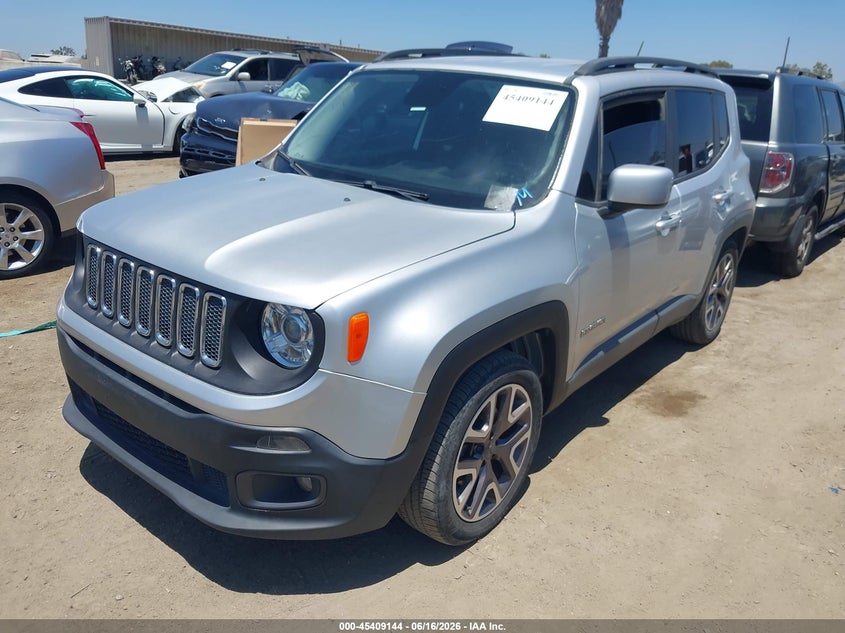 2015 Jeep Renegade VIN ZACCJABTXFPB34833 IAAI salvage auction — RIGHT FRONT, Clear - Dealer Only (California), sold $2,850 on 2026-07-29 (photo 2)