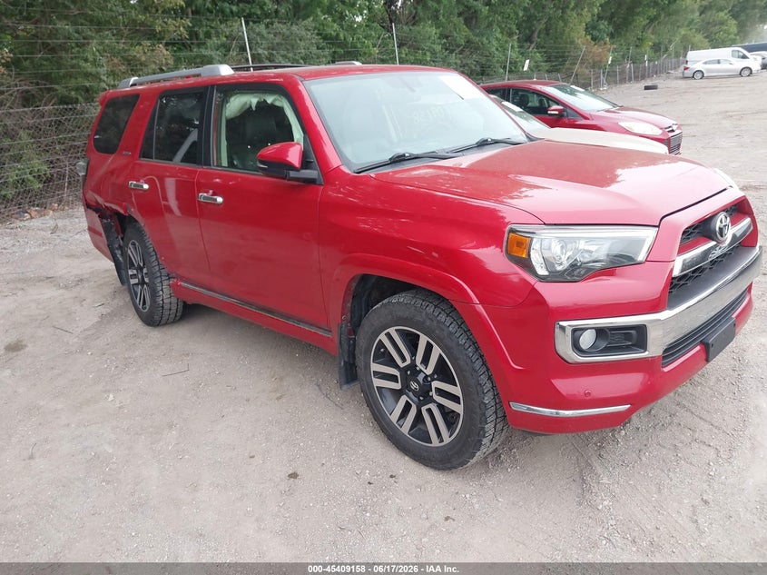 2018 Toyota 4runner VIN JTEBU5JRXJ5491751 IAAI salvage auction — RIGHT REAR, Salvage (Indiana), sold $12,750 on 2026-07-15 (photo 1)