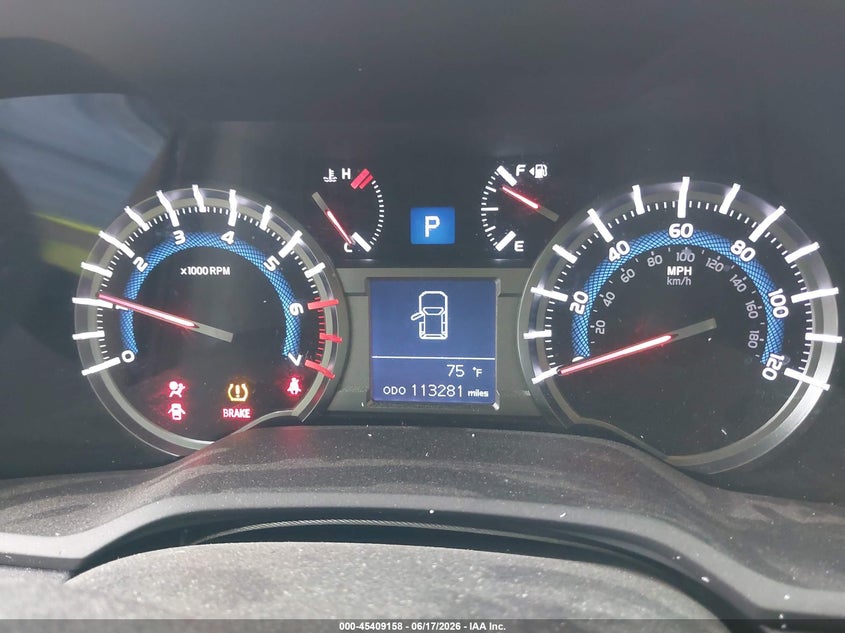 2018 Toyota 4runner VIN JTEBU5JRXJ5491751 IAAI salvage auction — RIGHT REAR, Salvage (Indiana), sold $12,750 on 2026-07-15 (photo 7)