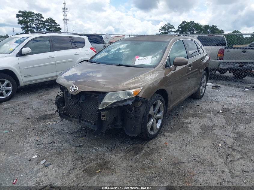2010 Toyota Venza VIN 4T3ZK3BB2AU029322 IAAI salvage auction — FRONT END, Salvage (Georgia), sold $2,550 on 2026-07-29 (photo 2)