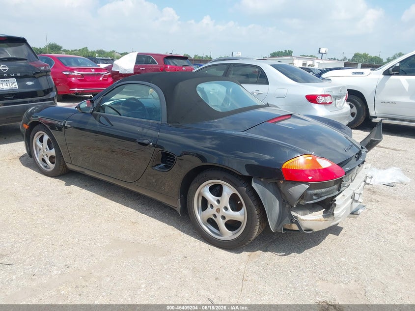 2000 Porsche Boxster VIN WP0CA2984YU626010 IAAI salvage auction — REAR END, Original (Texas), sold $3,550 on 2026-07-22 (photo 3)