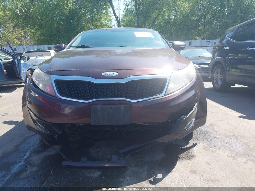 2011 Kia Optima VIN KNAGN4A7XB5048188 IAAI salvage auction — FRONT & REAR, Salvage (Utah), sold $475 on 2026-07-09 (photo 6)