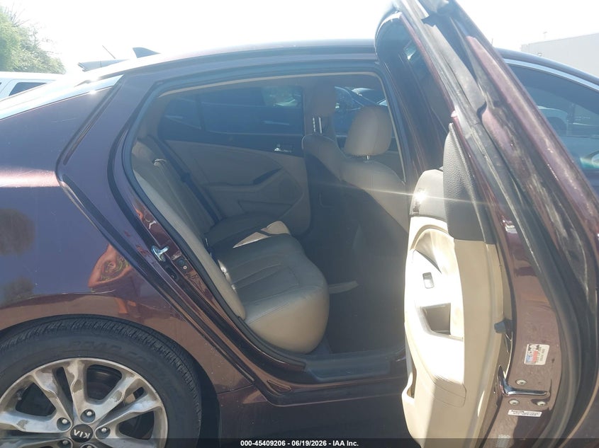2011 Kia Optima VIN KNAGN4A7XB5048188 IAAI salvage auction — FRONT & REAR, Salvage (Utah), sold $475 on 2026-07-09 (photo 8)